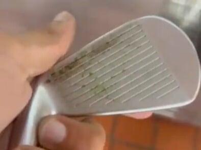 Before Cleaning Golf Clubs